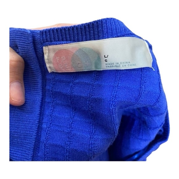 Free People Beach Short and Sweet Knit Sweater Mini Dress - Picture 4 of 8